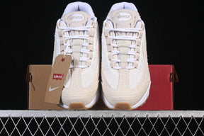 Levis x Nike Air Max 95 White and Ecru
