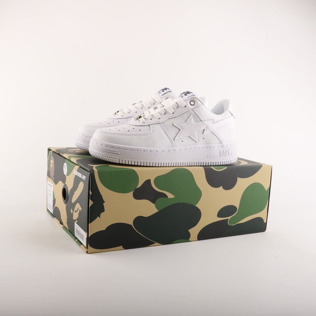 A Bathing Ape Bape Sta Triple White