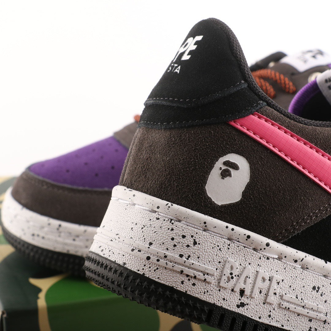 A Bathing Ape Bape Sta Black Pink