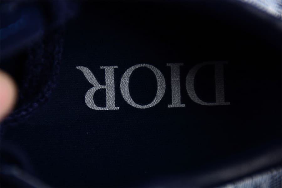 Dior B33 White Navy Blue