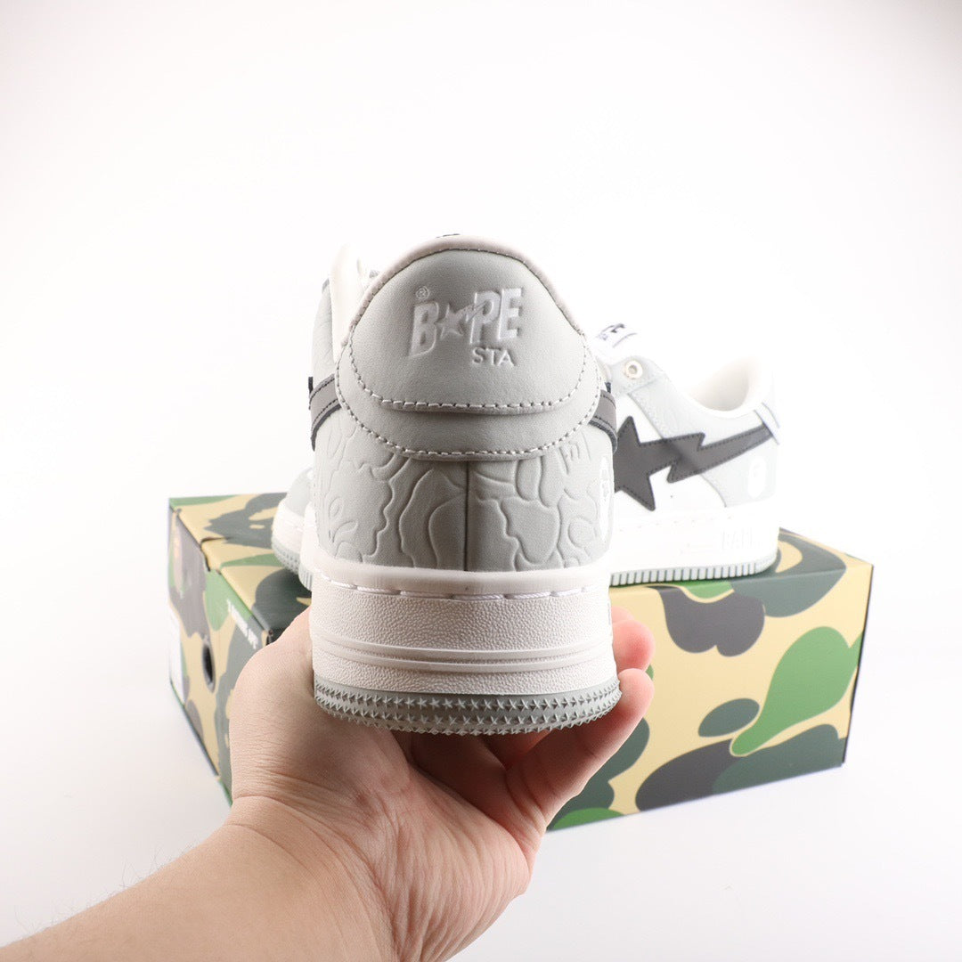 A Bathing Ape Bape Sta Grey Black