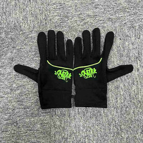 Luva Synaworld No Trace Preta/Verde