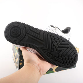 A Bathing Ape Bape Sta Black White Line