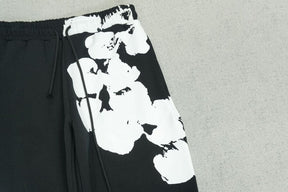 Calça Denim Tears Big Cotton Wreath Black