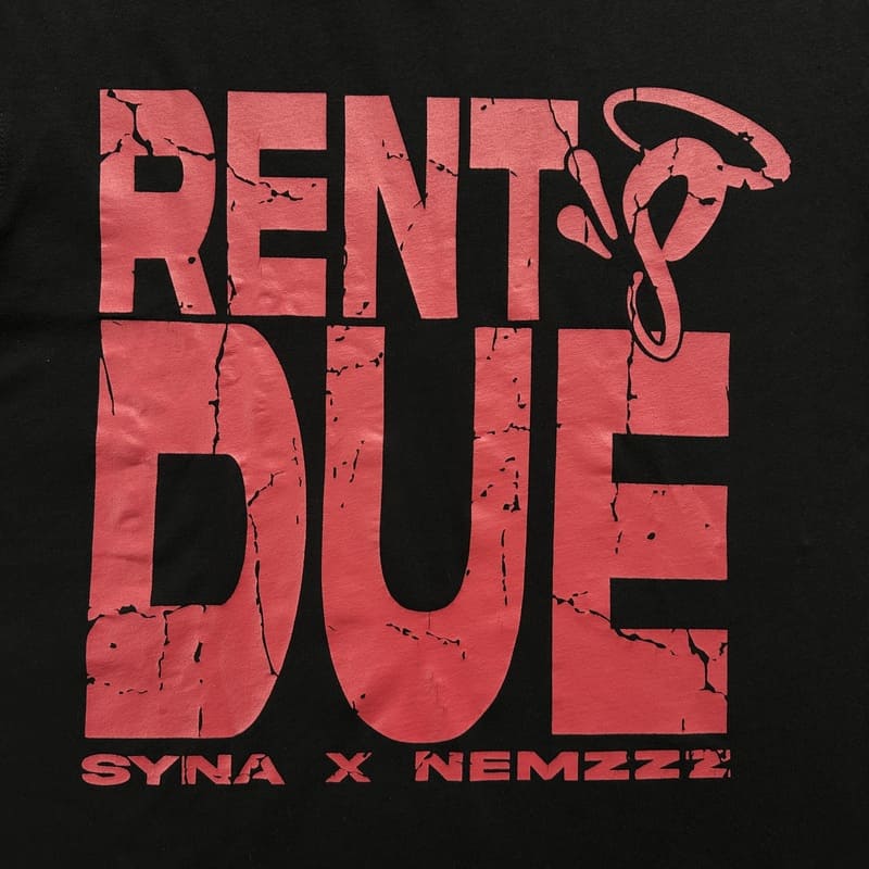 Camiseta Syna World x Nemzzz RDT Preta