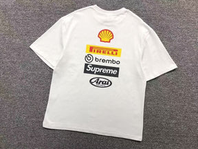 Camiseta Supreme Ducati Logo White