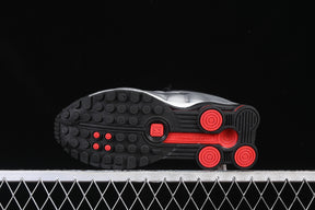 Nike Shox R4 Black Silver Red