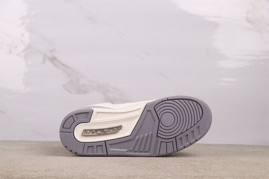 Air Jordan 3 Retro Sail Cement Grey