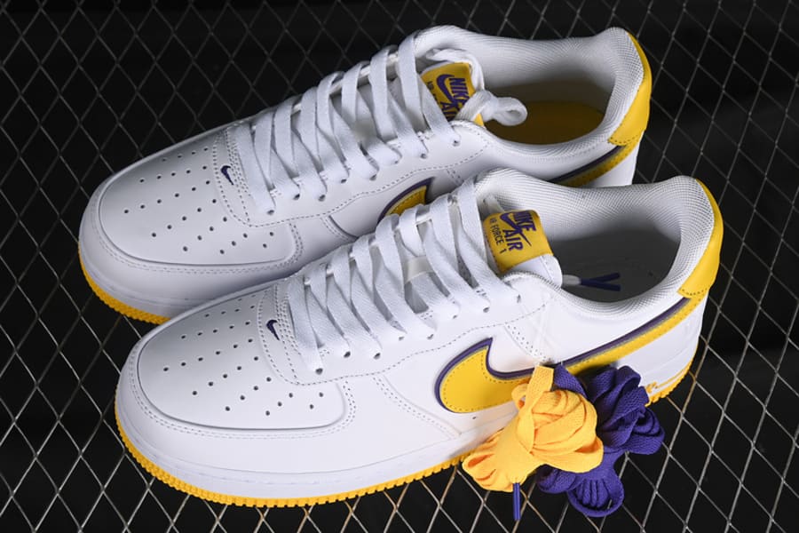 Kobe Bryant x Nike Air Force 1 Low Lakers Home