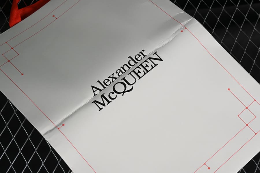 Alexander McQueen Oversized Ivory Black