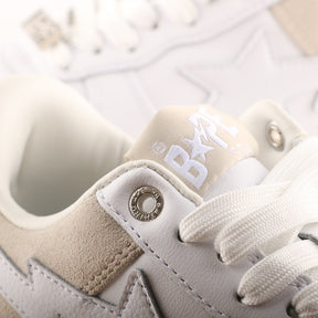 A Bathing Ape Bape Sta Low Suede Beige Heel