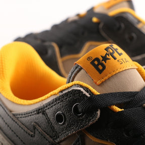 A Bathing Ape Bape SK8 Sta Vintage Black Yellow