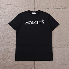 Camiseta Moncler Enfant Logo Preta