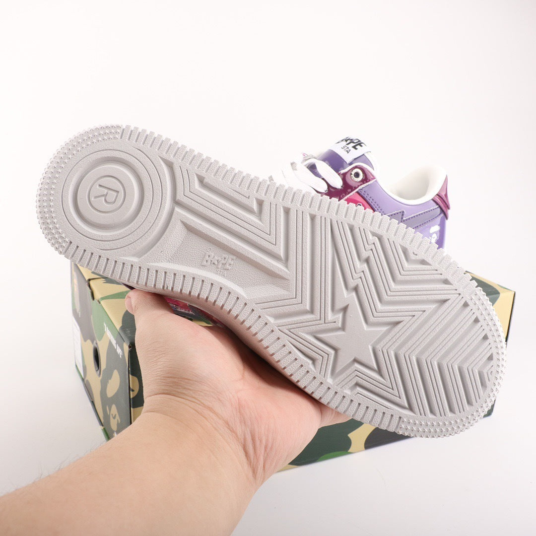 A Bathing Ape Bape Sta Color Camo Combo - Purple
