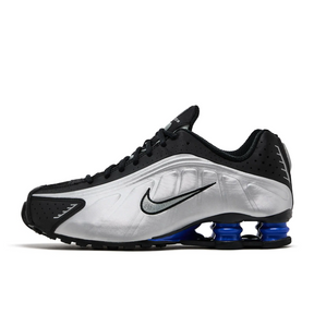 Nike Shox R4 Silver Black Psychic Blue