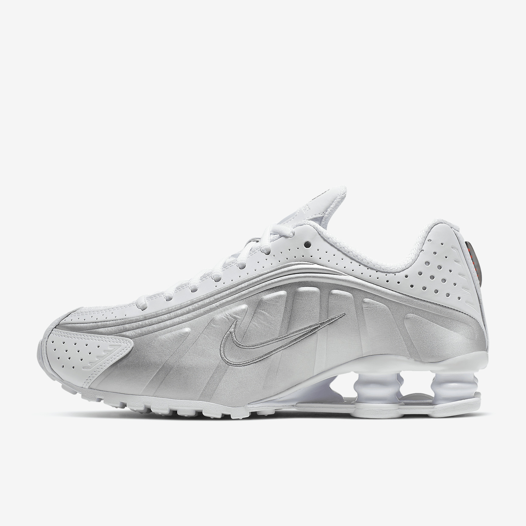 Nike Shox R4 White Metallic